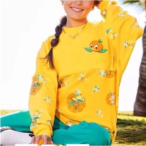 Disney Spirt Jersey The Original Florida Orange Bird long sleeve shirt Small